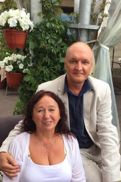 Наталья Попова с мужем Андреем Босовым