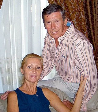 Виктор Ильичев с женой Светланой Осиевой
