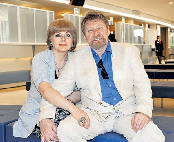 Семен Морозов с третьей женой, Светланой