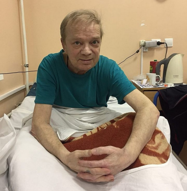 Николай Годовиков в больнице