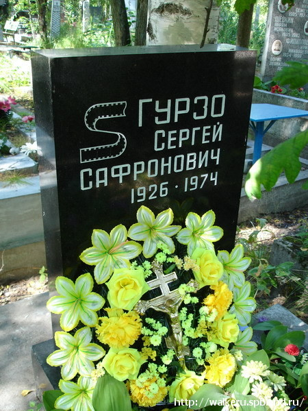 Могила Сергея Гурзо-старшего