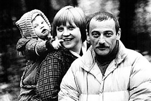 Светлана Крючкова и Юрий Векслер с сыном Димой
