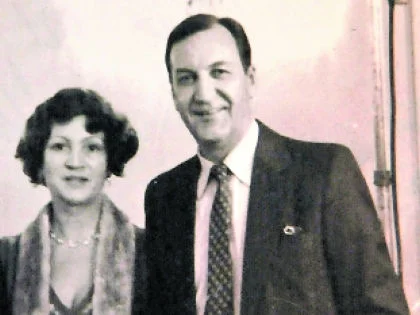 Лев Поляков с женой Инной Выходцевой