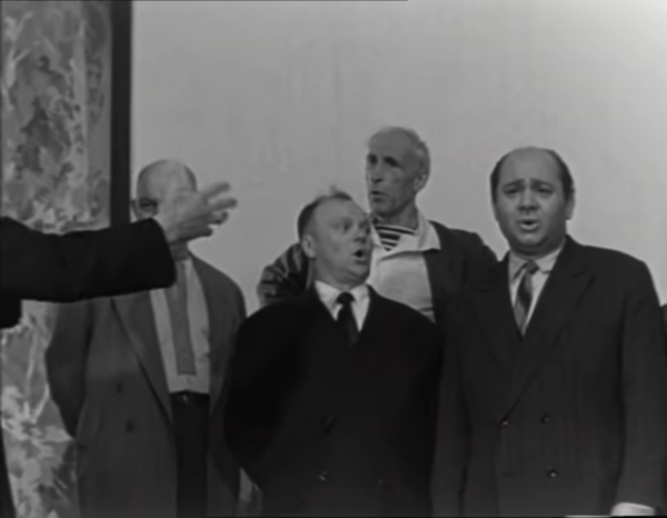 Иван Турченков и Евгений Леонов. "Тридцать три" 1965 г.