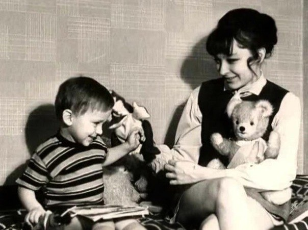 Анастасия Вертинская с сыном Степаном